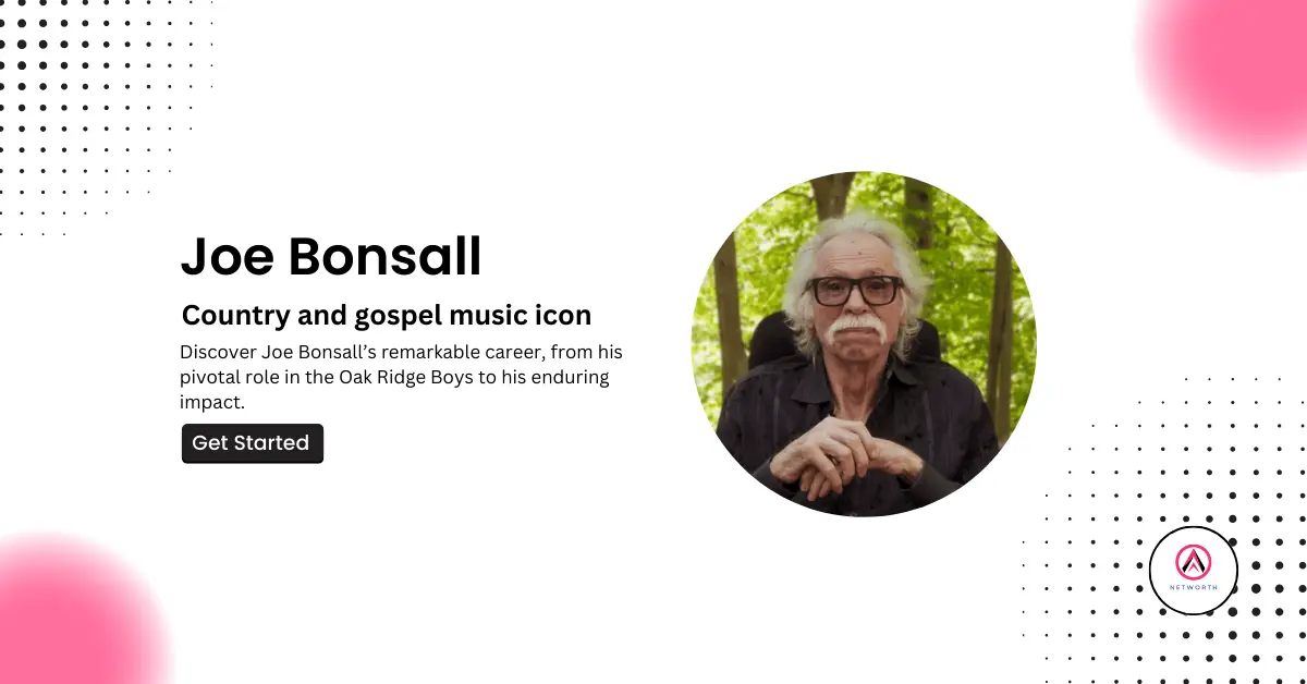 Joe Bonsall Net Worth