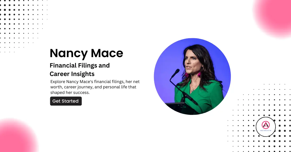 Nancy Mace Financial Filings Net Worth