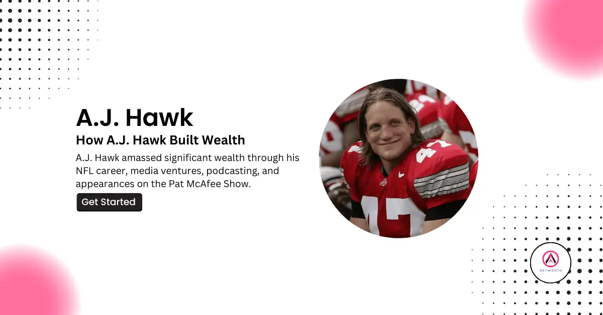 A.J. Hawk Net Worth