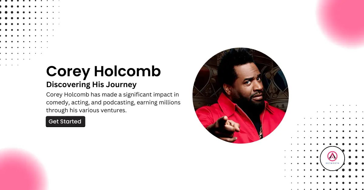 corey holcomb net worth