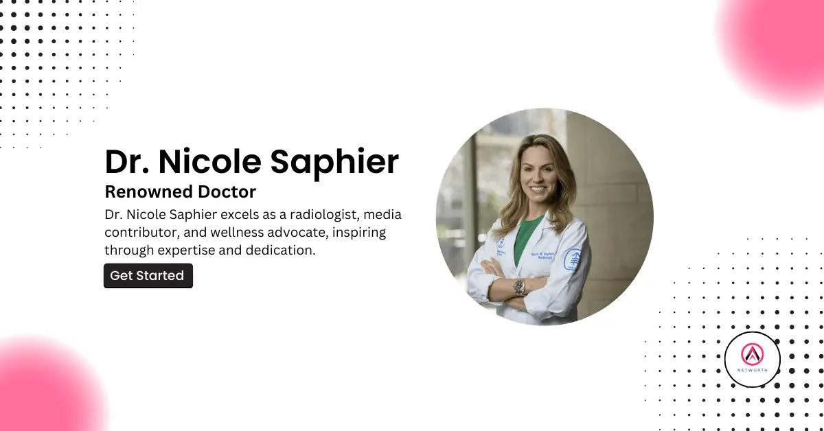 dr nicole saphier net worth