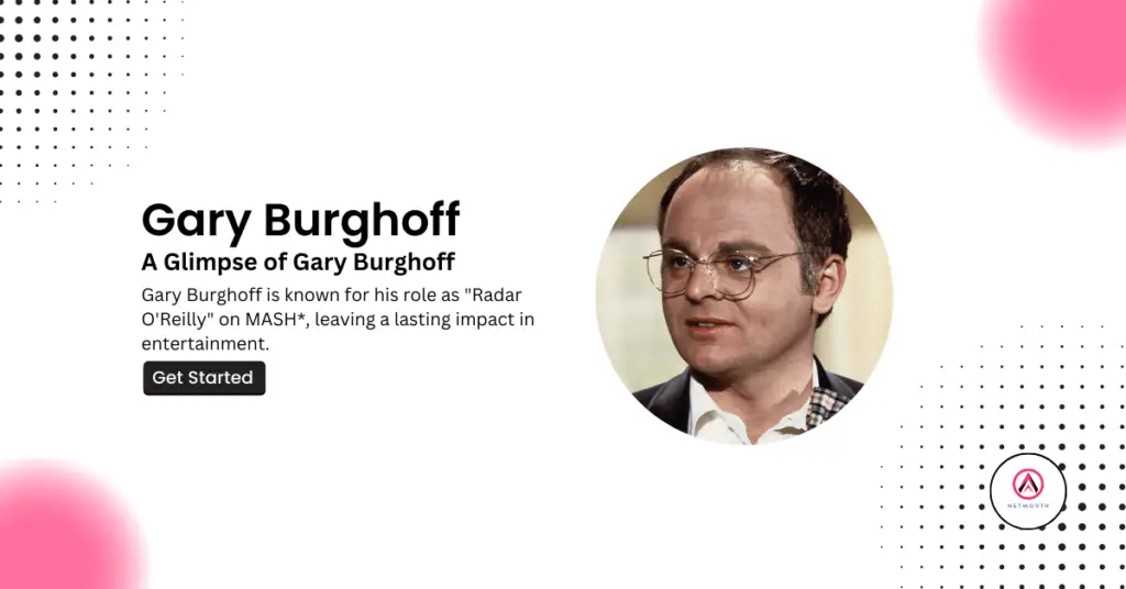 gary burghoff net worth