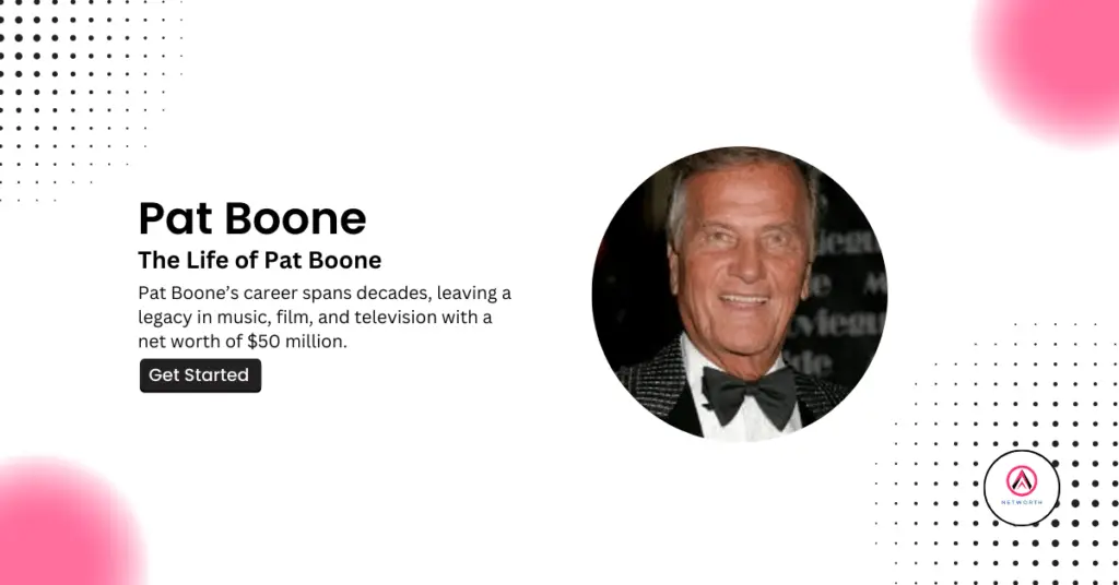 pat boone net worth