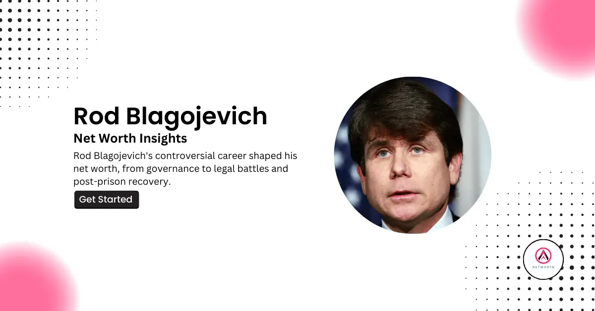 rod blagojevich net worth